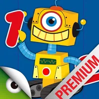 Robots & Numbers - games to learn numbers and practice counting, sums & basic maths for kids and toddlers (Premium) icon