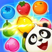 Panda Juice - matching 3 fruit land puzzle adventure icon