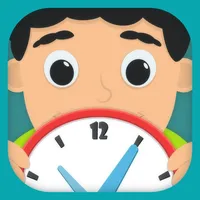 Time Telling Fun for school Kids Learning Game for curious boys and girls to look, interact, listen and learn icon