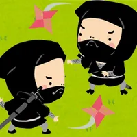 two people ninja icon