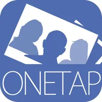 OneTap PhotoBox - professionel photo booth app - design, share and print collages, backgrounds, borders. Ideal for weddings and events icon