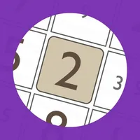 Number Place Purple icon