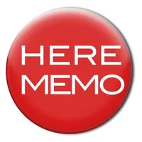 HERE MEMO :Record this place icon