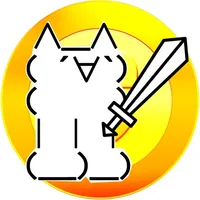 Tap cat RPG. Simple emoji cat idle game. icon