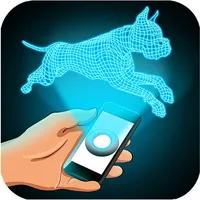 Hologram Dog 3D Simulator icon