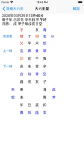 洛樂大六壬 screenshot 1