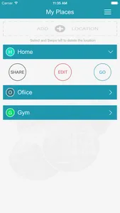 MyPlaces – Save Share & Go Places with Google Maps screenshot 1