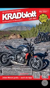 KRADblatt Motorradmagazin screenshot 3