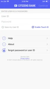 Citizens Bank The Mobile Way screenshot 0