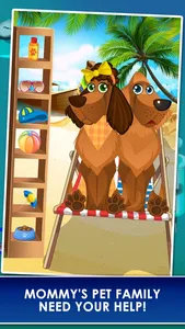 My Newborn Baby Puppy Pets - Pet Mommy's Pregnancy Doctor Game! screenshot 1