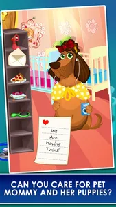 My Newborn Baby Puppy Pets - Pet Mommy's Pregnancy Doctor Game! screenshot 2