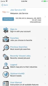 Job Service ND screenshot 3