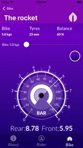 Tire Pressure for cyclists screenshot 4