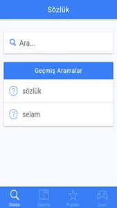 İngilizce - Türkçe Sözlük & Oyun screenshot 0