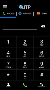 ITP  - Call, Chat and Manage screenshot 2