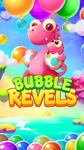 Bubble Revels - dinosaur shooter rescue babies adventure screenshot 4