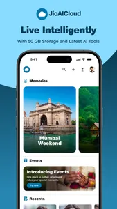 JioAICloud - Storage & Photos screenshot 0