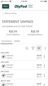 OlyFed Digital Banking screenshot 3