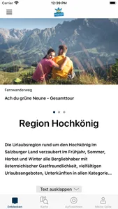 Die Region Hochkönig entdecken screenshot 0