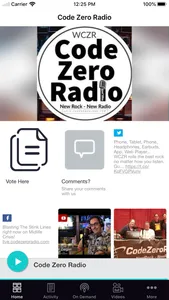 Code Zero Radio screenshot 0