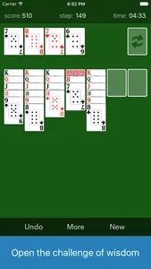 Solitaire-classic poker game screenshot 1