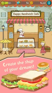 Happy Sandwich Cafe screenshot 0