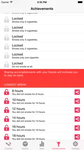 Cigarette Counter - How much do you smoke? screenshot 3