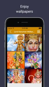 Hindu God & Goddess Wallpapers : Images and photos of Lord Shiva Vishnu, Ganesh and Hanuman as home & lock screen pictures screenshot 3