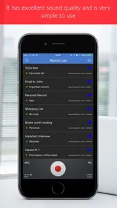 Private Voice Recorder Pro screenshot 3