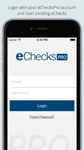 eChecksPro Mobile Checkbook screenshot 0