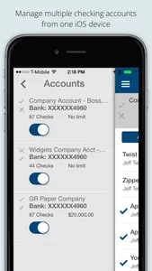 eChecksPro Mobile Checkbook screenshot 1