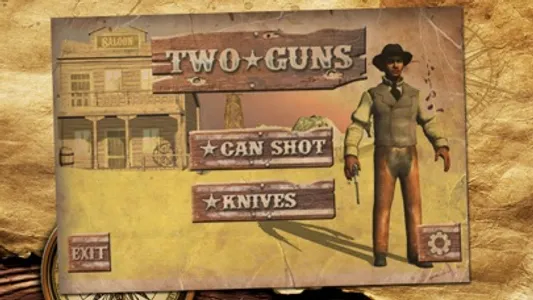 Two Guns - Steel Blades screenshot 0