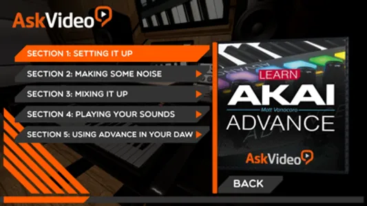Video Manual For AKAI Advance screenshot 1
