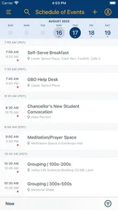 UC Berkeley / Cal Event Guides screenshot 1