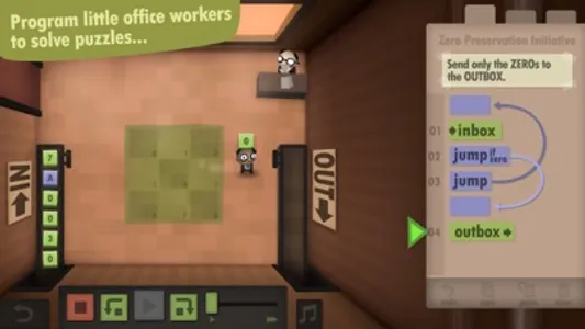 Human Resource Machine screenshot 1