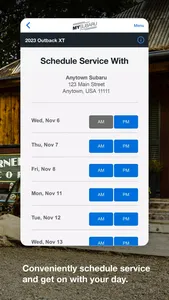 MySubaru screenshot 5