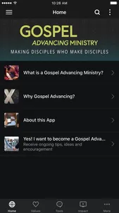 Gospel Advancing Ministry screenshot 0