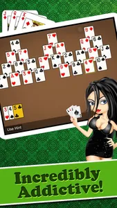 Tri-Peaks Solitaire Free Card Brain Training IQ screenshot 2