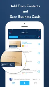 Tabee - Wallet & Contacts screenshot 0