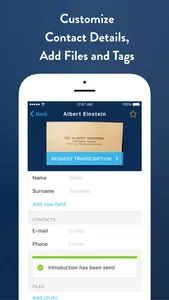 Tabee - Wallet & Contacts screenshot 1