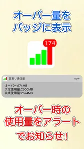 日割り通信量 screenshot 3