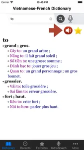 Vietnamese-French Dictionary screenshot 1