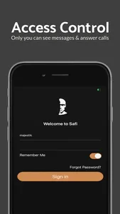 Safi - Stealth Messenger screenshot 0