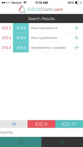 ICD-10 Charts screenshot 3