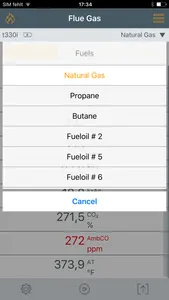 testo 330i App screenshot 2