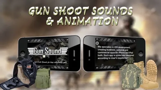 Gun Sounds With Guns Shot Animated Simulation screenshot 0