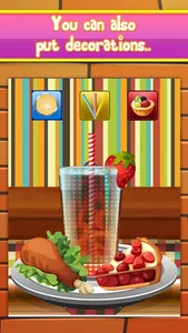 Movie Food Maker Dessert Salon - Make Cake & Milkshake Drinks! screenshot 2