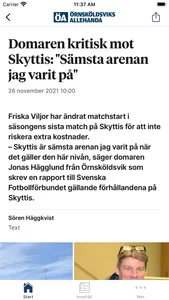 Örnsköldsviks Allehanda screenshot 1