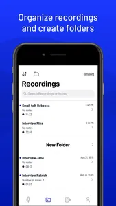 360 Writer - Voice Recorder screenshot 5