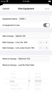 Skydive LogBook screenshot 4